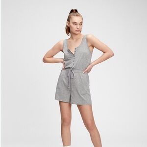 GAP Henley Romper NWOT